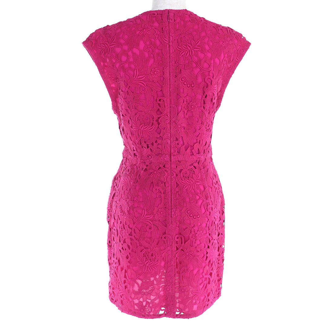 Pristine VALENTINO one piece Embroidered lace sleeveless dress 40 VB0VAVU03QG