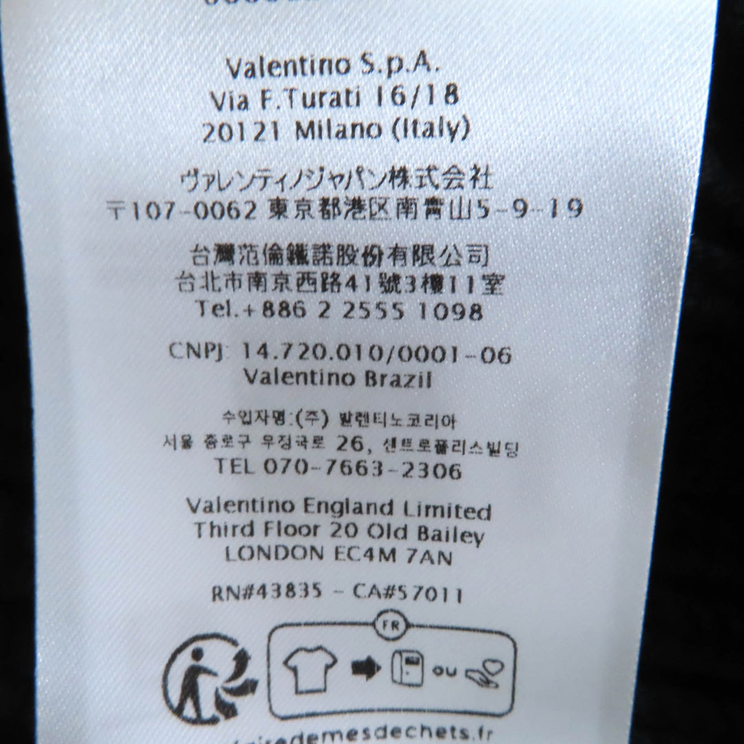 素晴らしいヴァレンティノ セーター ブラック バージンウール レディース S 5B0KC59L8V7