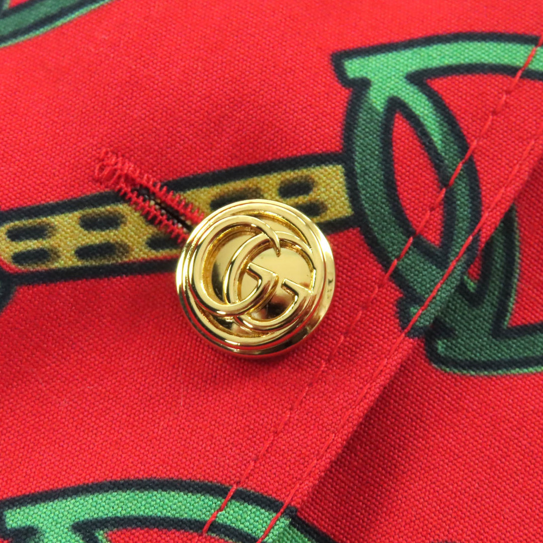素晴らしい GUCCI フレアスカート ホースビット ミディ プリーツ ロングスカート 38 560915