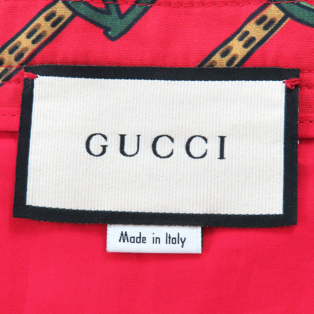 素晴らしい GUCCI フレアスカート ホースビット ミディ プリーツ ロングスカート 38 560915
