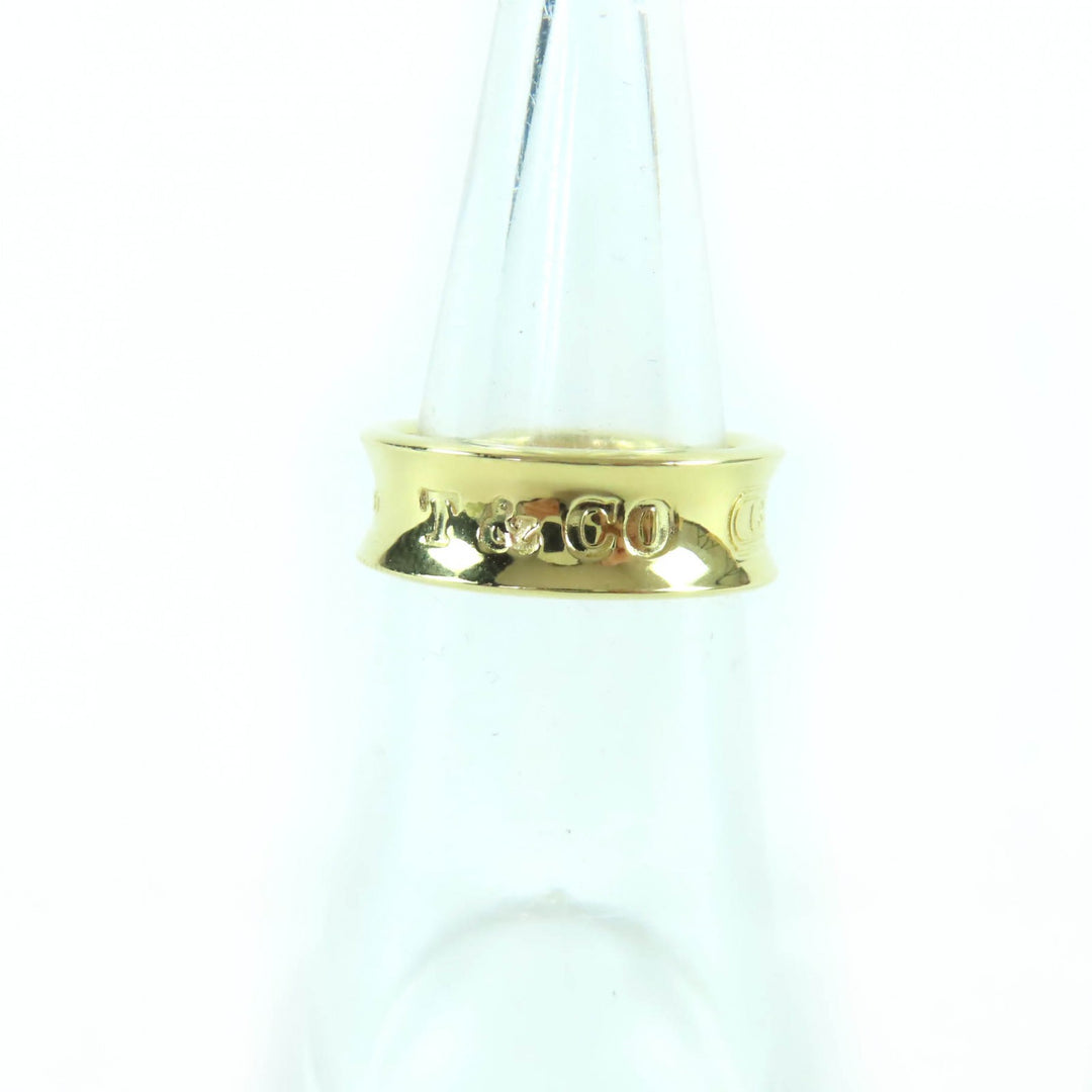 Excellent TIFFANY&Co. Ring 1837 Narrowing K18/750(YG) gold 750 Women