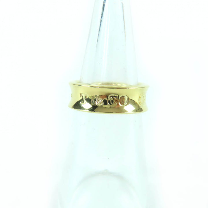 Excellent TIFFANY&Co. Ring 1837 Narrowing K18/750(YG) gold 750 Women