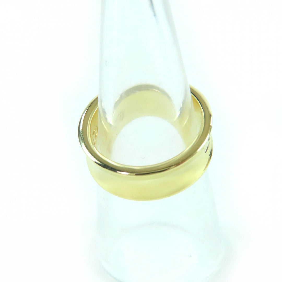 Excellent TIFFANY&Co. Ring 1837 Narrowing K18/750(YG) gold 750 Women