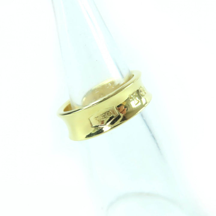 Excellent TIFFANY&Co. Ring 1837 Narrowing K18/750(YG) gold 750 Women