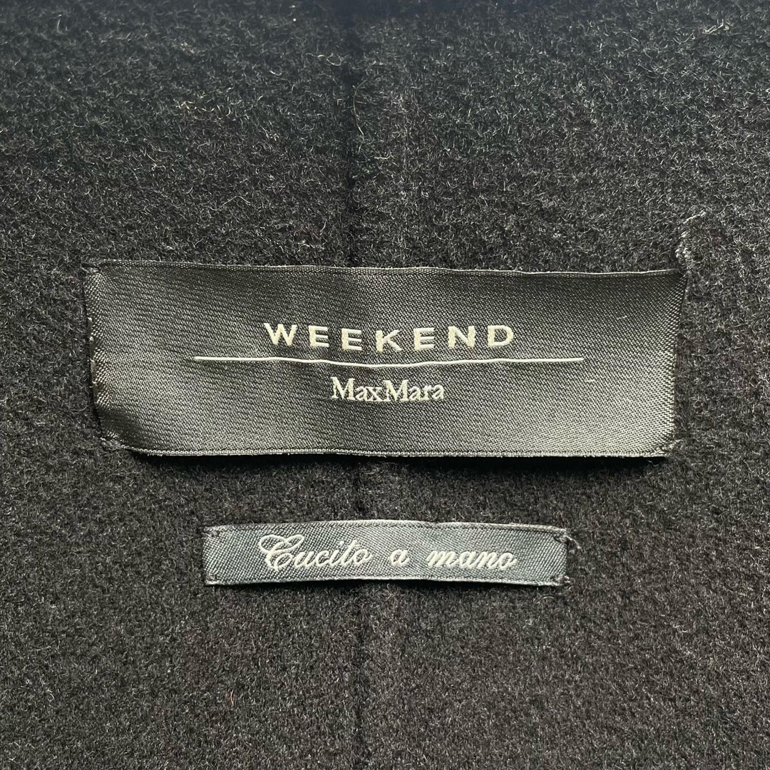 WEEKEND MaxMara coat No color black wool Women 38