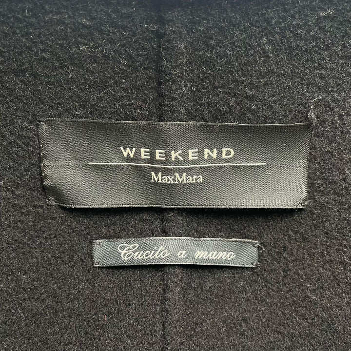 WEEKEND MaxMara coat No color black wool Women 38