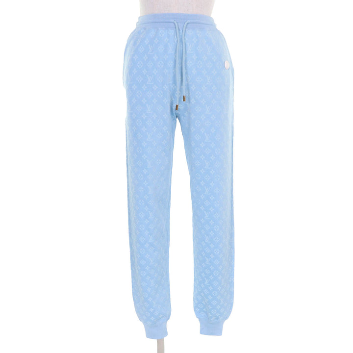 Excellent LOUIS VUITTON two-piece set Monogram Jacquard Top and Jogging Pants