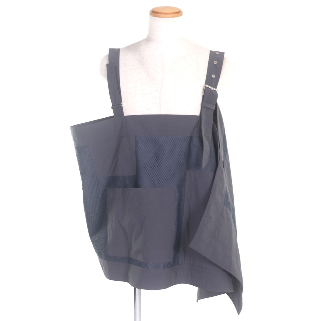 Pristine DIOR Best Asymmetrical mesh panel gray Nylon mens 383C655A5771