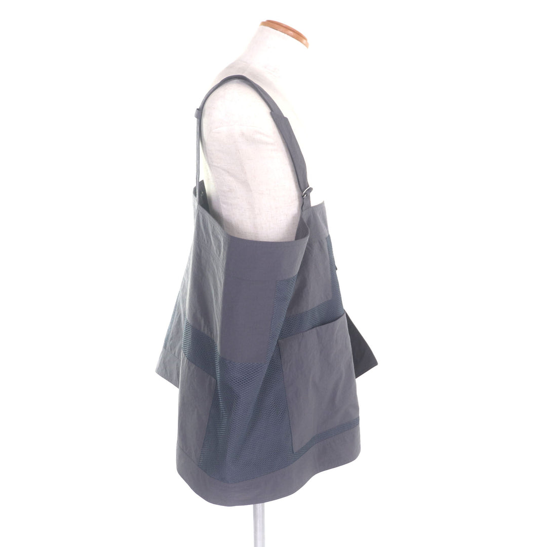 Pristine DIOR Best Asymmetrical mesh panel gray Nylon mens 383C655A5771