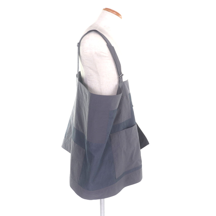 Pristine DIOR Best Asymmetrical mesh panel gray Nylon mens 383C655A5771