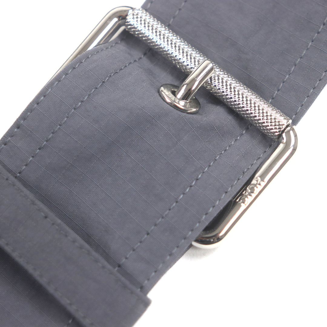 Pristine DIOR Best Asymmetrical mesh panel gray Nylon mens 383C655A5771