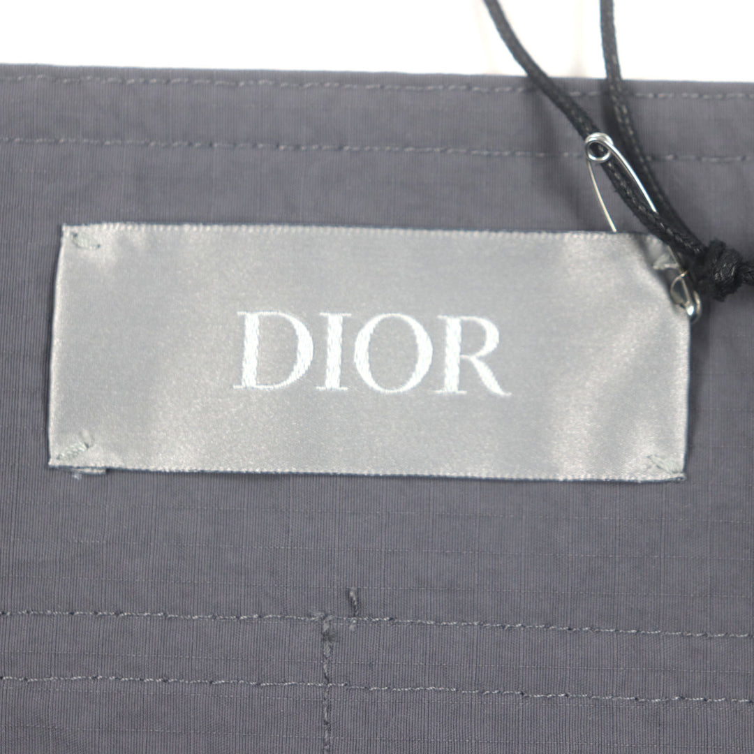 Pristine DIOR Best Asymmetrical mesh panel gray Nylon mens 383C655A5771