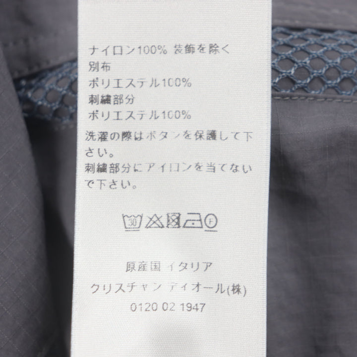 Pristine DIOR Best Asymmetrical mesh panel gray Nylon mens 383C655A5771