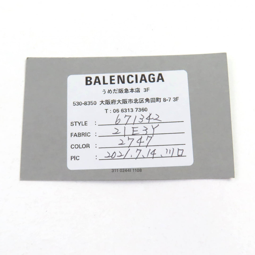 Excellent BALENCIAGA Handbag Bistro XS Gray Women 671342