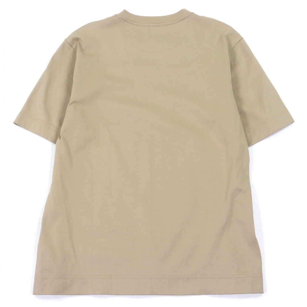 Excellent FENDI Short sleeve T-shirt FF Logo Metal Zucca T-shirt