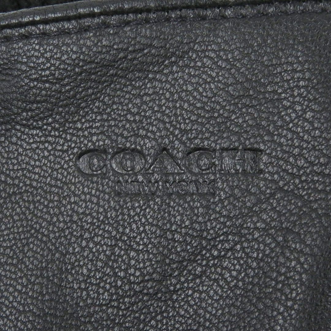 新品 COACH グローブ ロゴ シルバーボタン 3ウェイ ウール インナーレザー グローブ L F54183