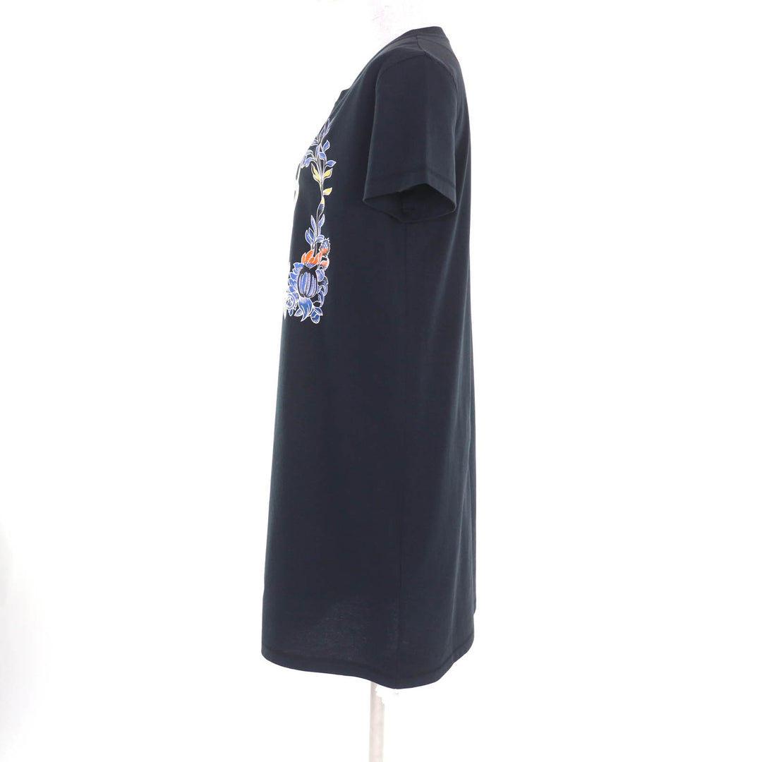 美品 エルメス ワンピース デラ カヴァレリア ネイビー コットン レディース 36 4E4530DA