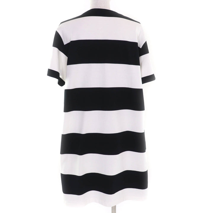 Excellent LOUIS VUITTON one piece Black White cotton Women 1AAUOX