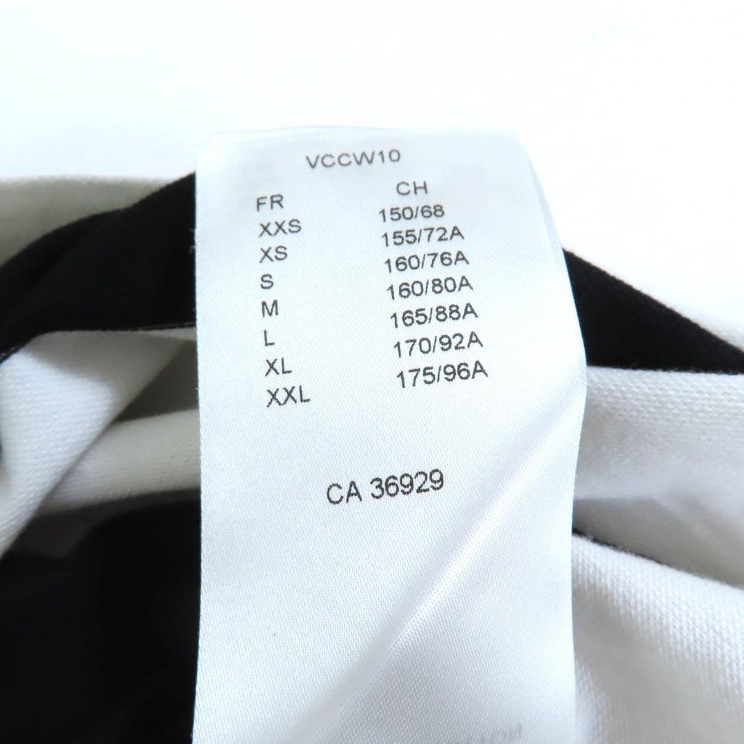 Excellent LOUIS VUITTON one piece Black White cotton Women 1AAUOX