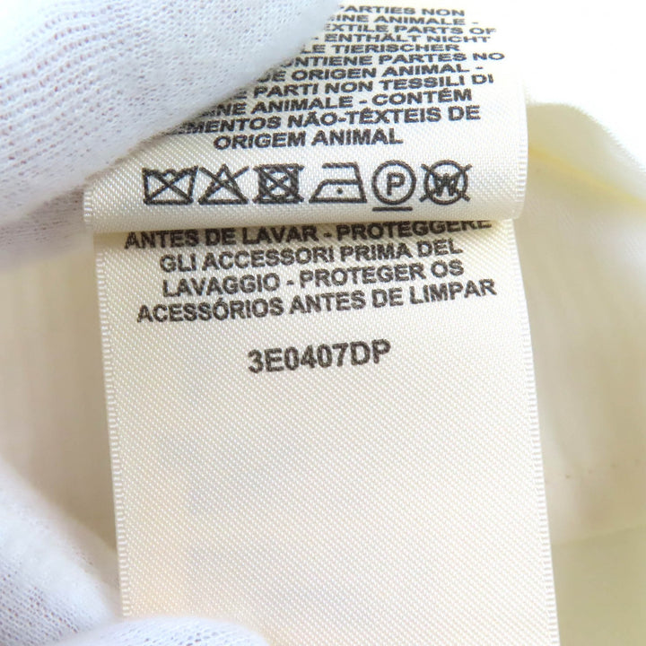 Excellent HERMES Shorts Cotton culottes with some nylon Cream type 34 3E0407DP