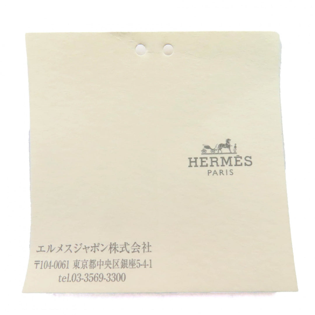 Pristine HERMES Pouch BRIDE A BLACK PM OC Serie Button Handbag wool Women