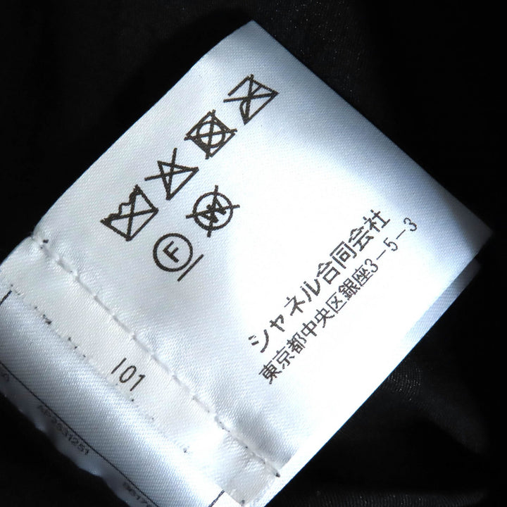 素晴らしい CHANEL オーバーオール COCO ボタン フレア ジップ ジャンプスーツ オーバーオール ブラック シリーズ 34 P77394