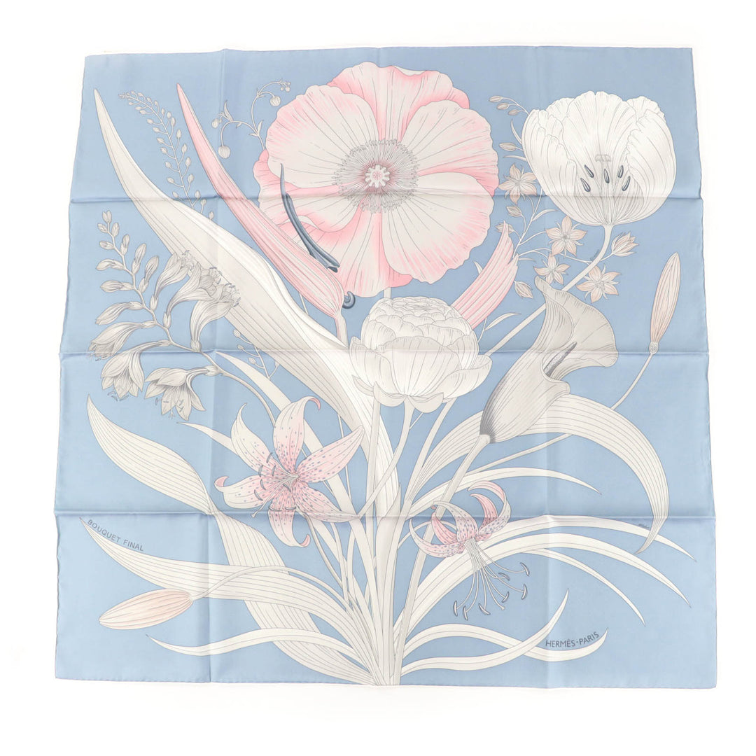 新品 エルメス スカーフ BOUQUET FINAL シルク レディース