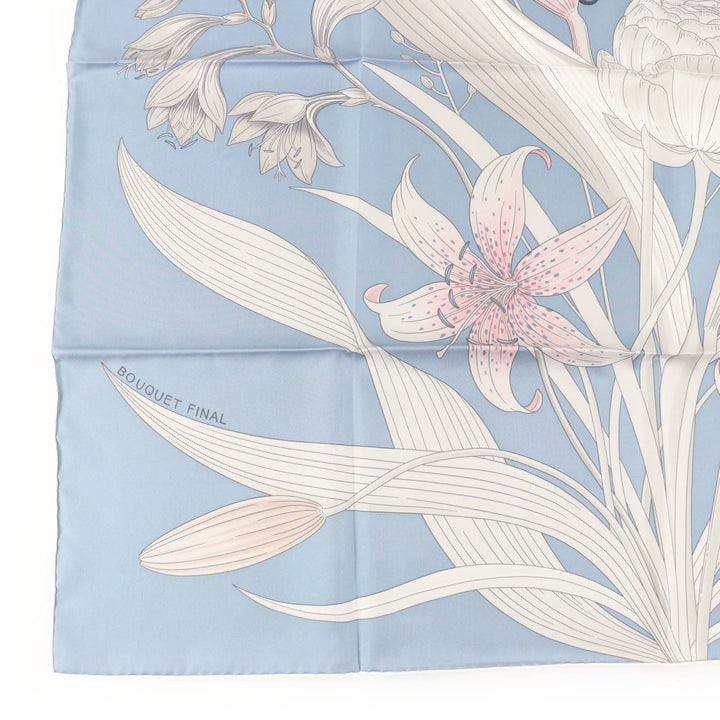 新品 エルメス スカーフ BOUQUET FINAL シルク レディース