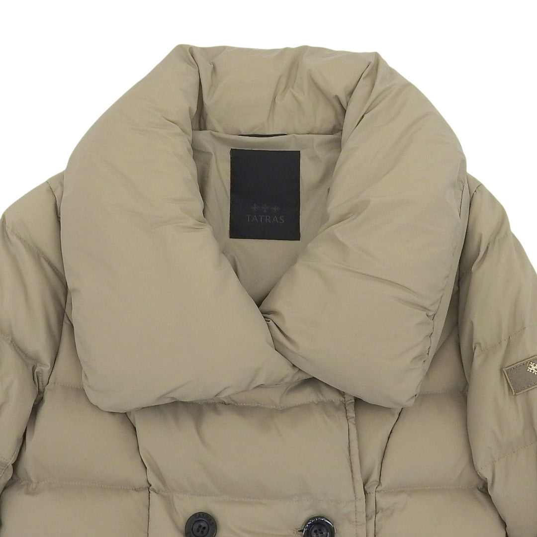Excellent TATRAS Down jacket LORENZANA Beige Nylon Women 2 LTA18A4488