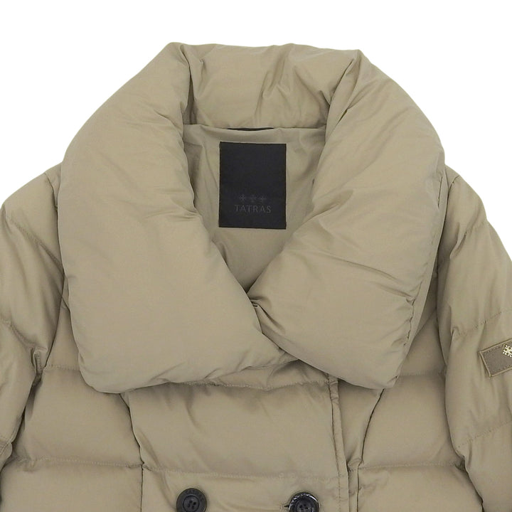 Excellent TATRAS Down jacket LORENZANA Beige Nylon Women 2 LTA18A4488