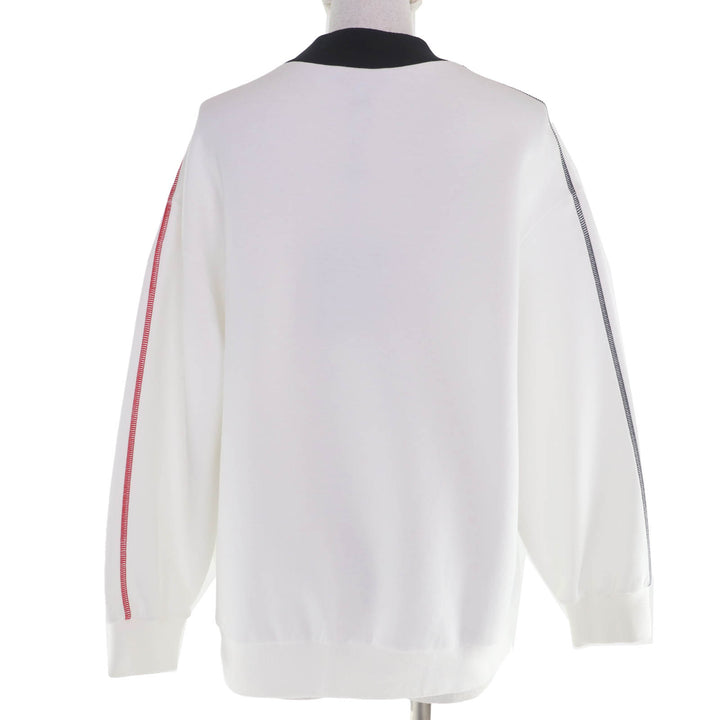 Pristine LOUIS VUITTON sweat LV Snowflake Sweatshirt white cotton Women S