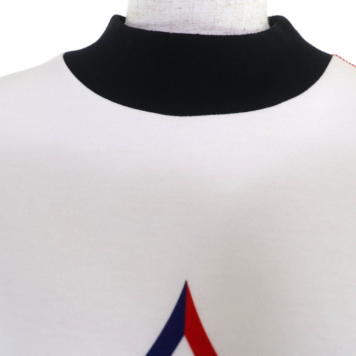Pristine LOUIS VUITTON sweat LV Snowflake Sweatshirt white cotton Women S