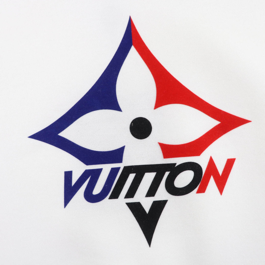 Pristine LOUIS VUITTON sweat LV Snowflake Sweatshirt white cotton Women S