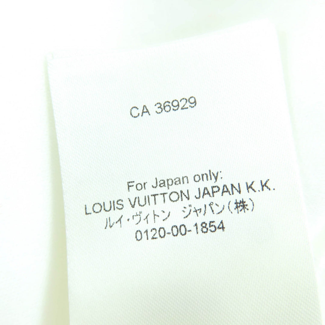 Pristine LOUIS VUITTON sweat LV Snowflake Sweatshirt white cotton Women S