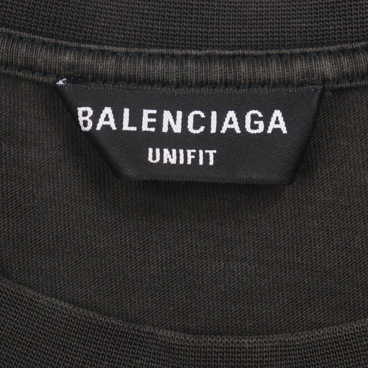 Great BALENCIAGA Short sleeve T-shirt black mens 5 675016