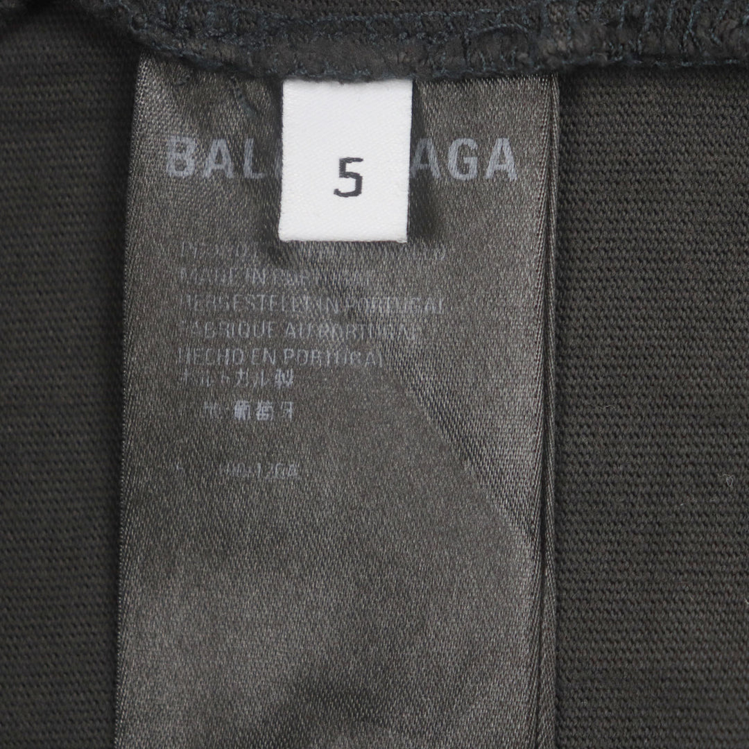 Great BALENCIAGA Short sleeve T-shirt black mens 5 675016