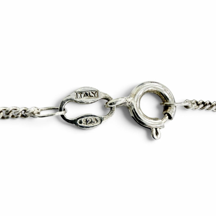 Excellent TIFFANY&Co. TRY GOD STERLING SILVER Necklace Accessory Silver