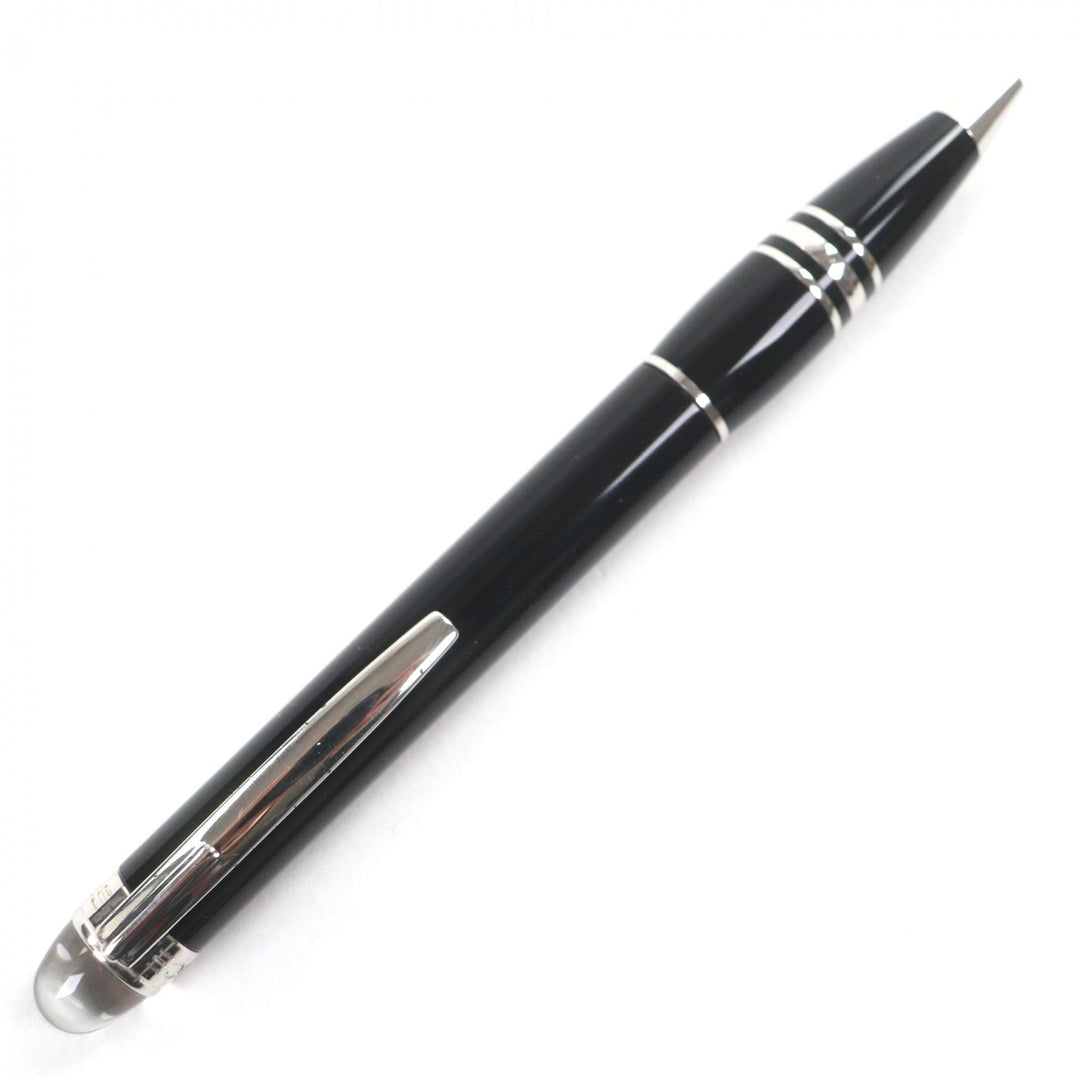 Great MONTBLANC Ballpoint pen Starwalker White Star Twist Type black ー mens