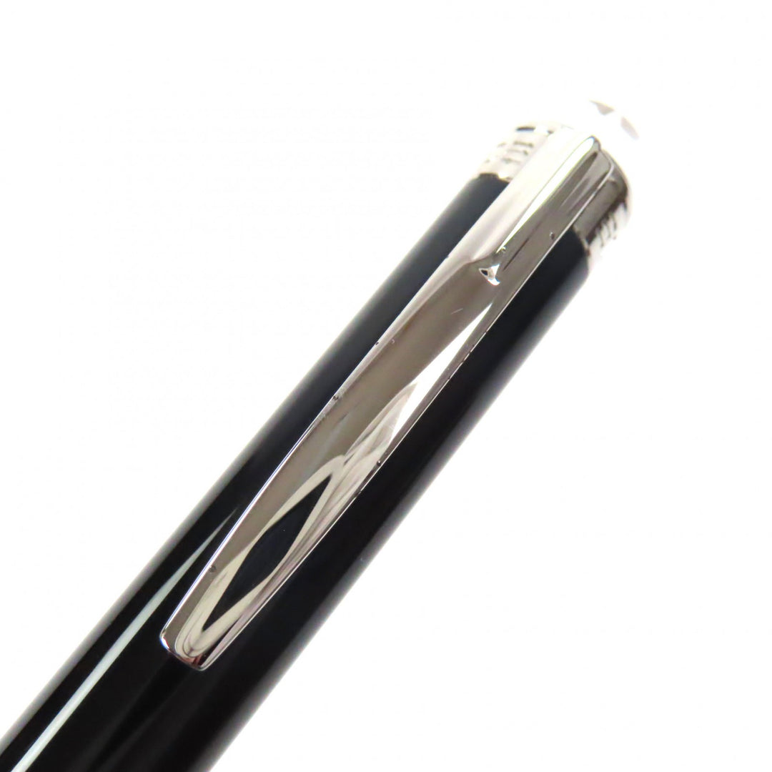 Great MONTBLANC Ballpoint pen Starwalker White Star Twist Type black ー mens