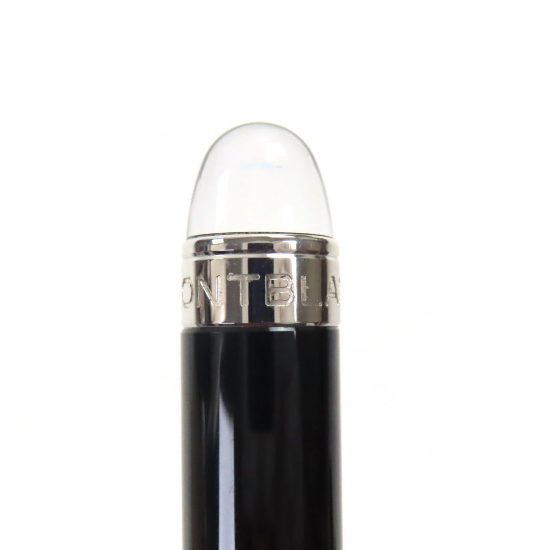 Great MONTBLANC Ballpoint pen Starwalker White Star Twist Type black ー mens