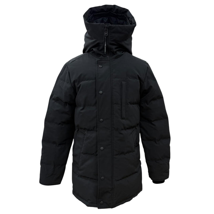 Great CANADA GOOSE Down jacket CARSON PARKA black polyester mens XS 2079M