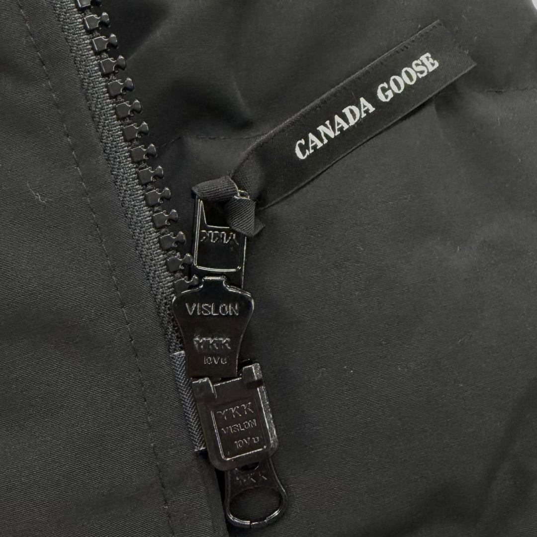 Great CANADA GOOSE Down jacket CARSON PARKA black polyester mens XS 2079M
