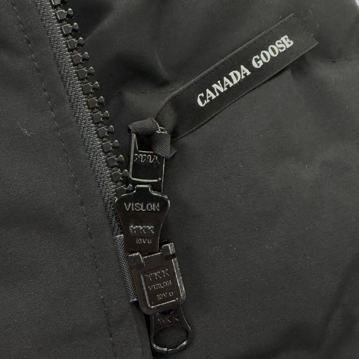 Great CANADA GOOSE Down jacket CARSON PARKA black polyester mens XS 2079M
