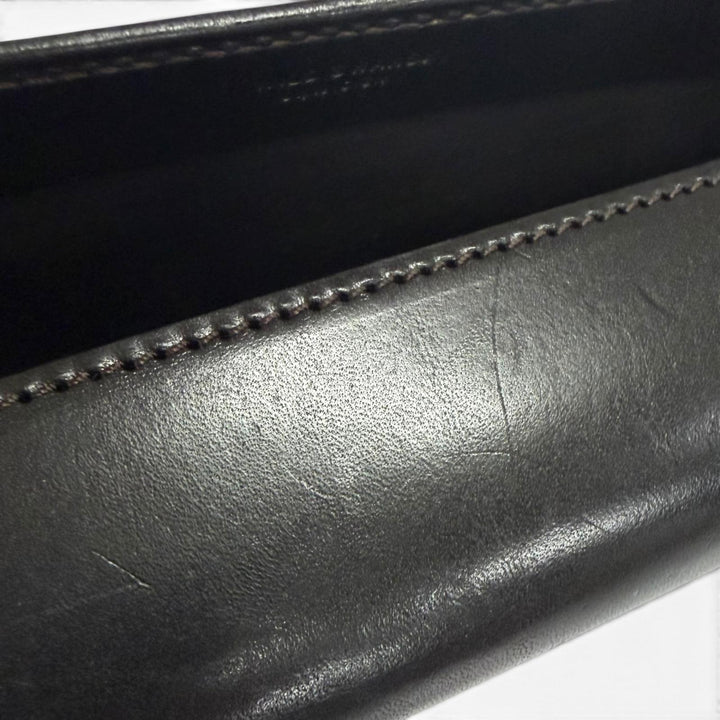 Great WILDSWANS pencil case CYLINDER-S Saddle pull-up (old logo)