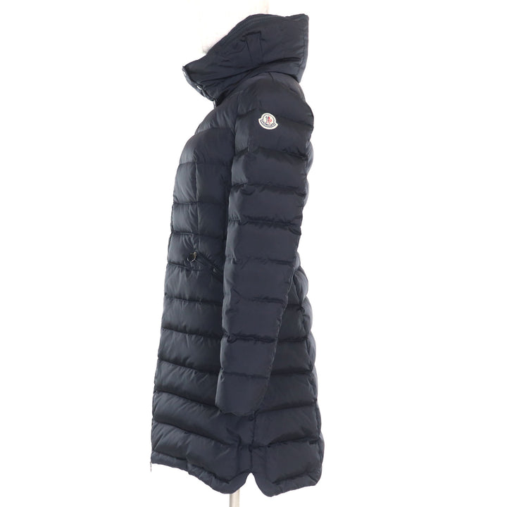 MONCLER ダウンコート FLAMME GIUBBOTTO ダークネイビー ナイロン レディース 0 420934992905 54155