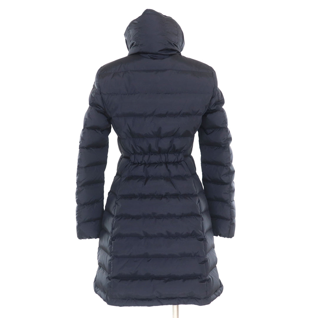 MONCLER ダウンコート FLAMME GIUBBOTTO ダークネイビー ナイロン レディース 0 420934992905 54155
