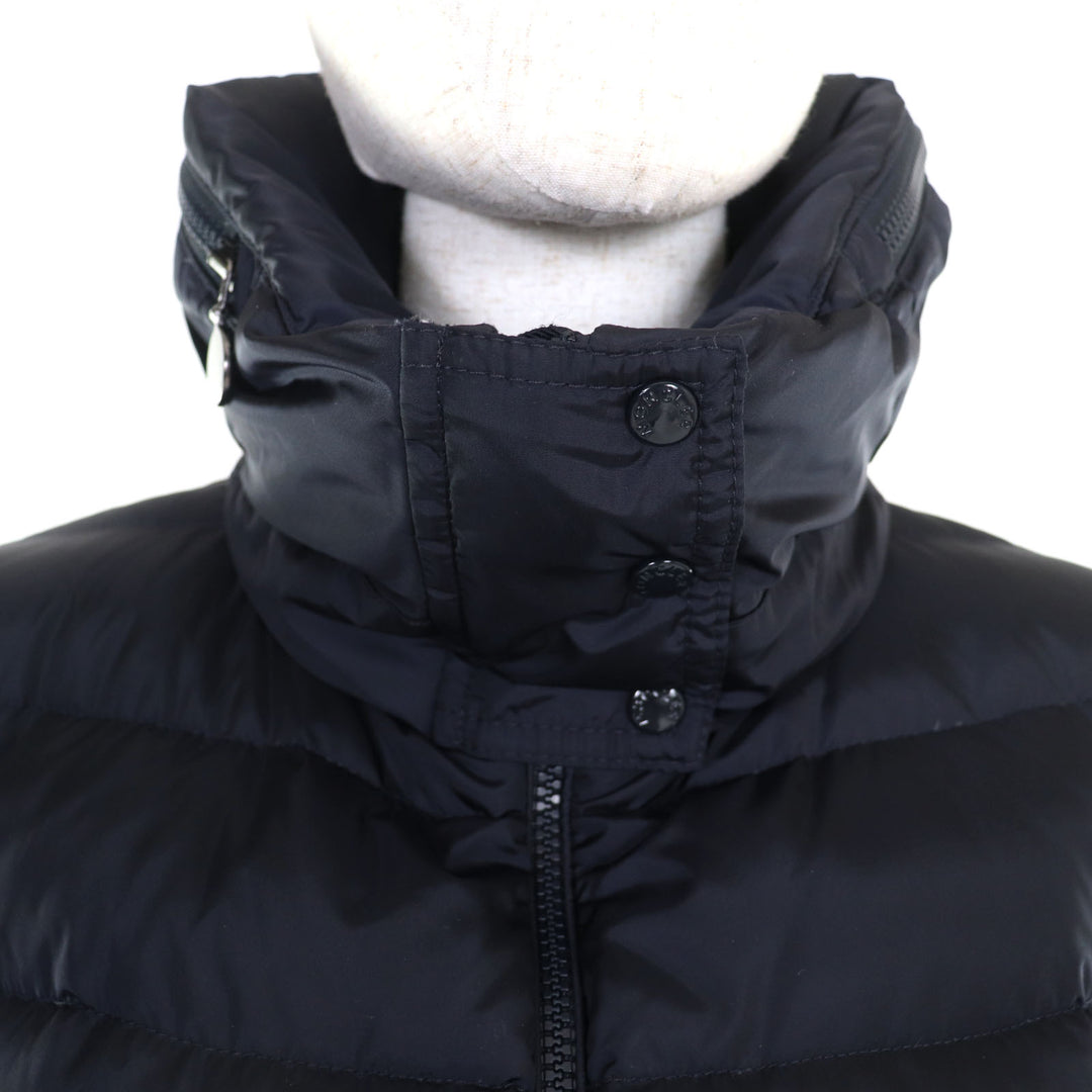 MONCLER ダウンコート FLAMME GIUBBOTTO ダークネイビー ナイロン レディース 0 420934992905 54155