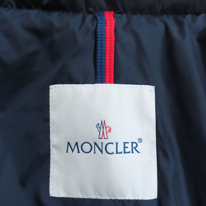 MONCLER ダウンコート FLAMME GIUBBOTTO ダークネイビー ナイロン レディース 0 420934992905 54155