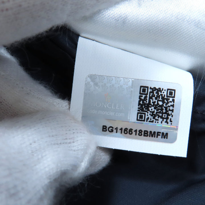 MONCLER ダウンコート FLAMME GIUBBOTTO ダークネイビー ナイロン レディース 0 420934992905 54155