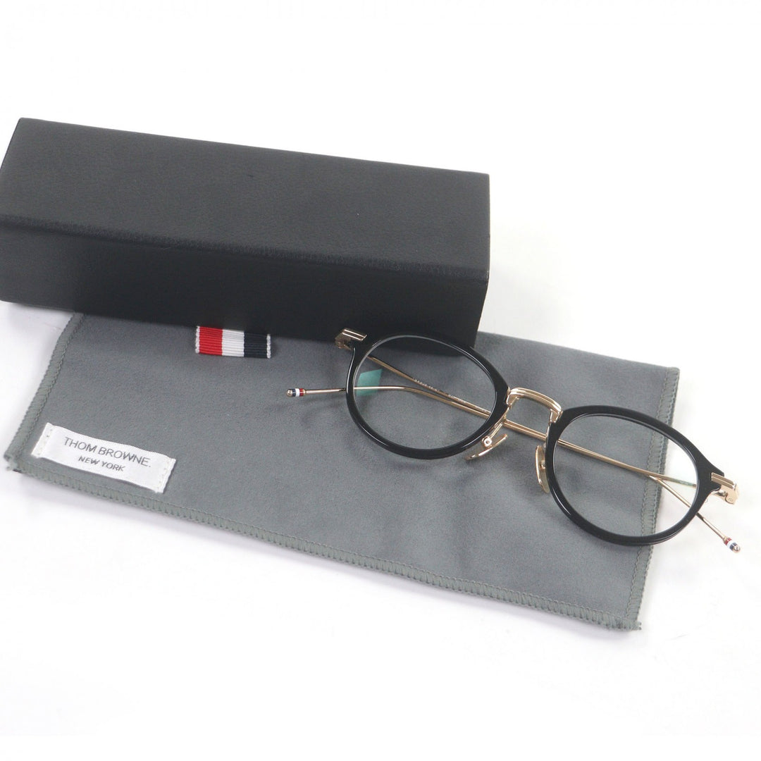 Great THOM BROWNE Glasses Boston Frame black mens TBX908-46-01
